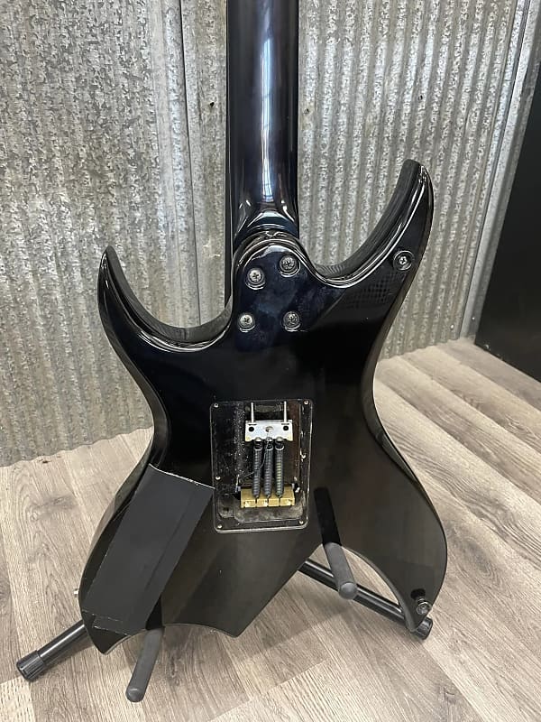B.C. Rich Bich NJ Series Black Transparent | Reverb