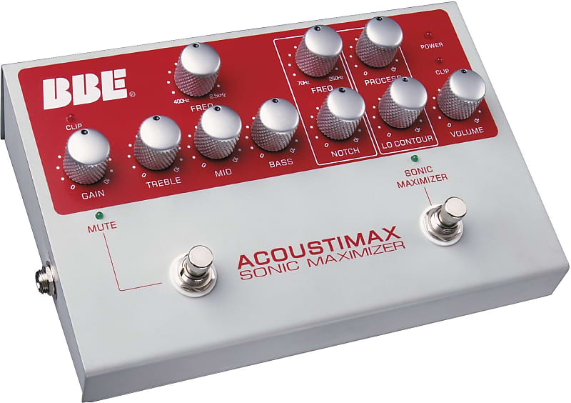 BBE Acoustimax Sonic Maximizer Instrument Preamp Pedal