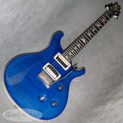 P.R.S. Ikebe Order Custom24 McCarty Thickness Royal Blue / White Wash Back #169963Used image 2