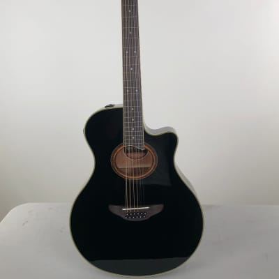 Yamaha APX700II−12 Acoustic-Electric Black for sale