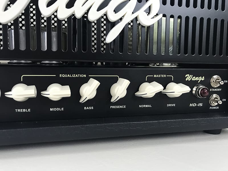 Wangs HD-15 - High Gain 3-channel 15W All Tube Amplifier Head (w/  foot-switch)