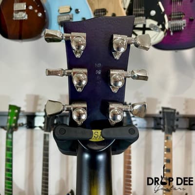 Dunable USA Custom Shop Minotaur Electric Guitar w/ Case - Yellow Purple Burst image 15
