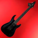 [USED] Jackson JS22-7 JS Series Dinky Arch Top 7-String Electric Guitar, Satin Black