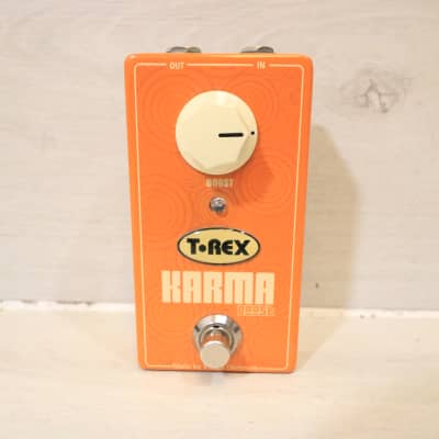 美品　T-REX KARMA Boost T-Rex Karma Booster pedal // Review + Sound Demo - YouTube
