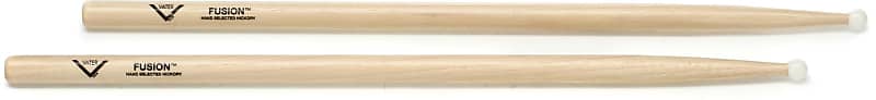Vater American Hickory Drumsticks - Fusion - Nylon Tip (5-pack) Bundle image 1