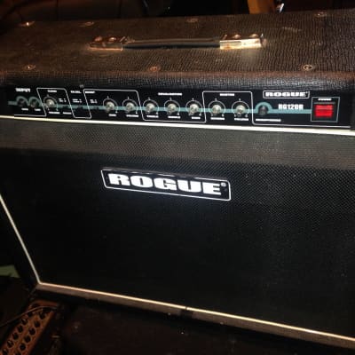 Rogue 2x12 Amp broke / sold as is for cabinet / parts LOCAL only please image 1
