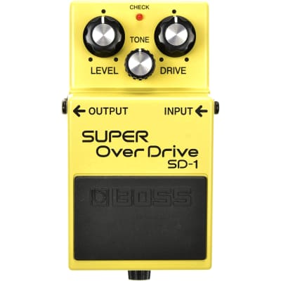 Boss SD Super Overdrive   Reverb