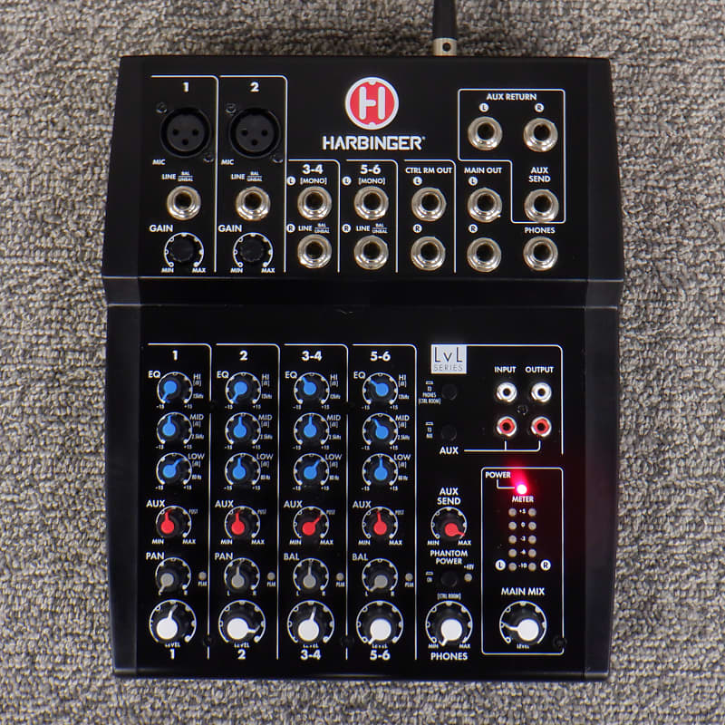 Used Harbinger L802 Mixer (Very Good/Excellent) Reverb
