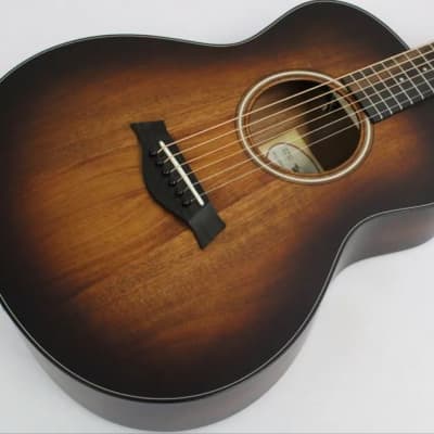 Taylor GS Mini-e Koa Plus Acoustic-Electric Guitar, Shaded Edge Burst image 1