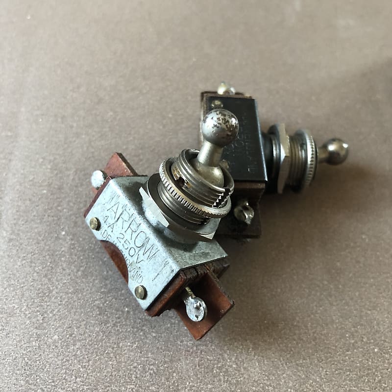 Vintage valve amp Arrow On/Off standby switch 1960’s Reverb