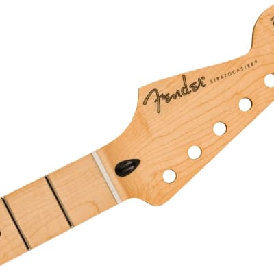 Fender Player Series Stratocaster Reverse Headstock Neck, 22 Medium Jumbo Frets, Maple, 9.5 inch, Modern C image 4