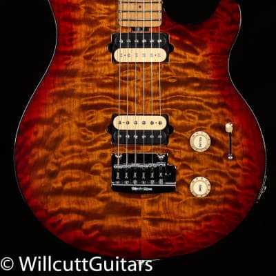 Ernie Ball Music Man Axis Super Sport Roasted Amber Quilt (593) image 3