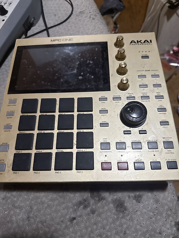 Akai MPC One Standalone MIDI Sequencer Gold Edition | Reverb