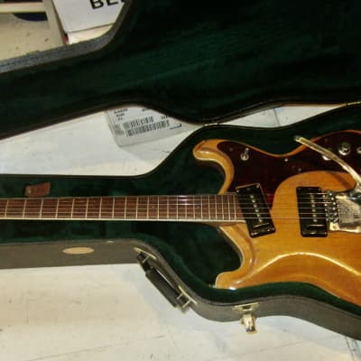 Vintage 1966 Mosrite Joe Maphis Model I Natural w/ Case image 10
