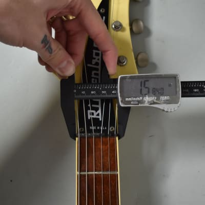 1974 Rickenbacker 480/483 White Finish Electric Guitar w/OHSC image 17