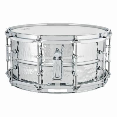 Ludwig Supraphonic Snare Drum 14x6.5 Hammered w/Tube Lugs image 2