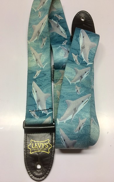 Shark guitar strap deals