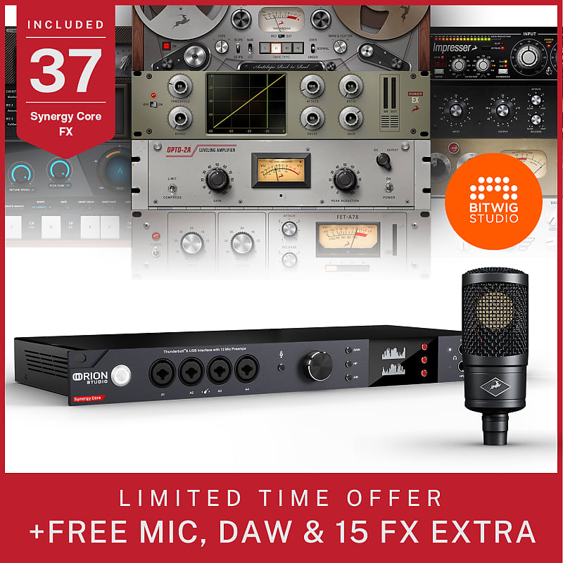 Antelope Audio ORION Studio Synergy Core • FREE Edge Solo