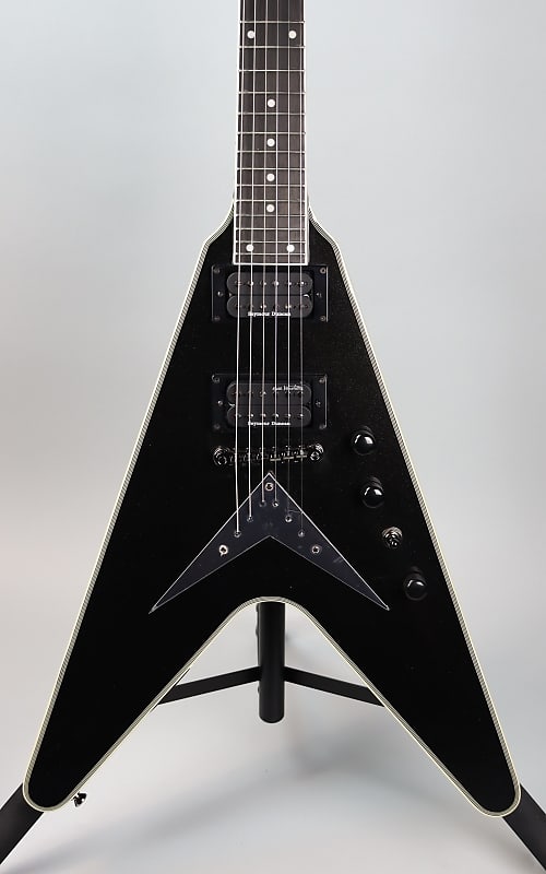 Epiphone Dave Mustaine Flying V Custom Black Metallic