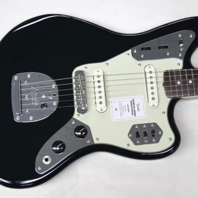 Fender MIJ Traditional 60s Jaguar Matching Head SN:0146 ≒3.60kg 2021 Black image 1