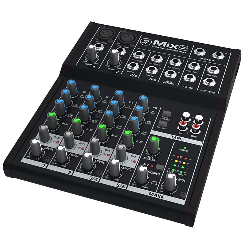 Mackie Mix8 8-channel Compact Mixer image 1