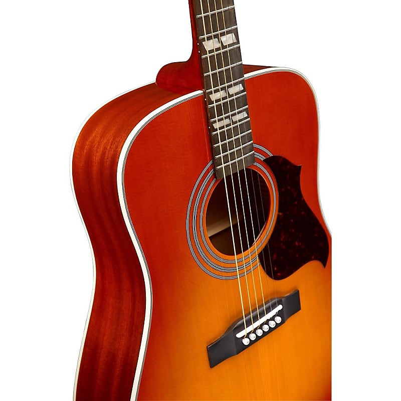 Epiphone Hummingbird Artist Acoustic Guitar Regular Faded Cherry