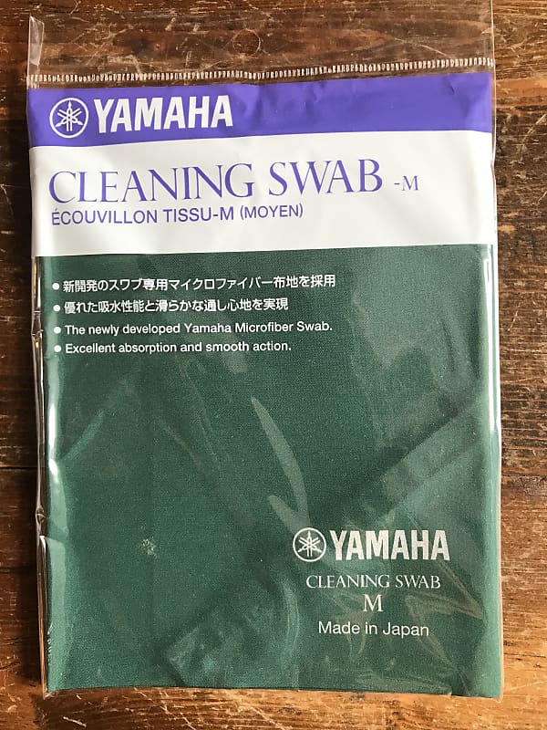 Yamaha Microfiber Cleaning Swab Green M Reverb