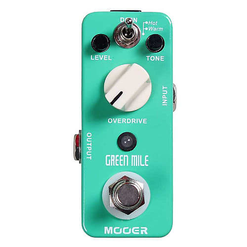 Mooer Green Mile Tube Screamer Style Guitar Pedal True Bypass New in Box Free Shipping image 1