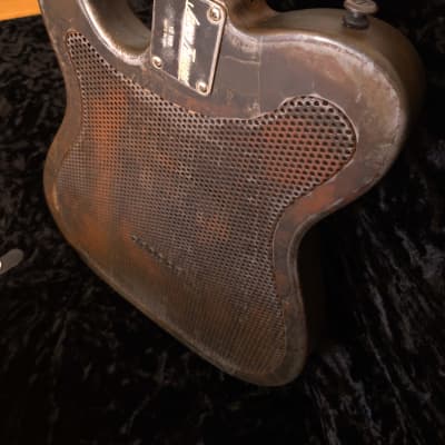 James Trussart Baritone Steelcaster 2014 Rust-O-Matic + OHSC image 10
