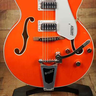 Gretsch G5420T Electromatic Classic Hollowbody Single-cut Electric Guitar with Bigsby - Orange Stain image 2
