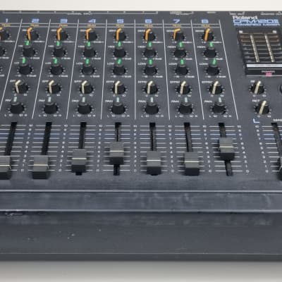 Roland CPM-120 II 8 Channel Powered Mixer 1990's - Black