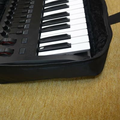 Custom padded travel bag soft case for KORG Microstation 61-key keyboard image 7