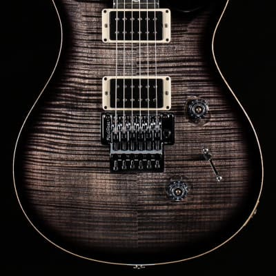 PRS Custom 24 Floyd, Flame Maple 10 top Charcoal Burst (943) image 3