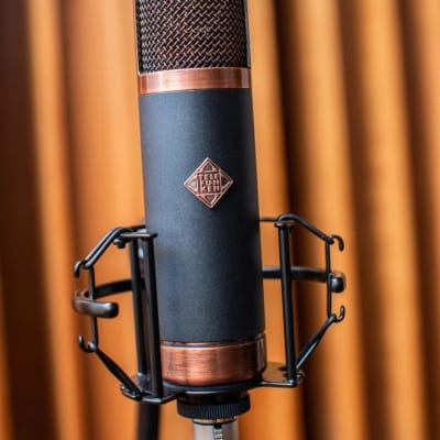Telefunken TF39 Copperhead Deluxe Large Diaphragm Multipattern Tube Condenser Microphone 2019 - Black image 1