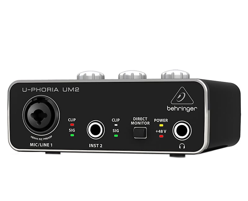 Behringer U-Phoria UM2 2x2 USB Audio Interface