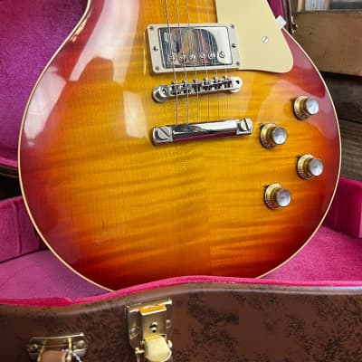 Gibson Custom 1960 R0 Les Paul Standard Reissue VOS Electric Guitar - Washed Cherry Sunburst image 5