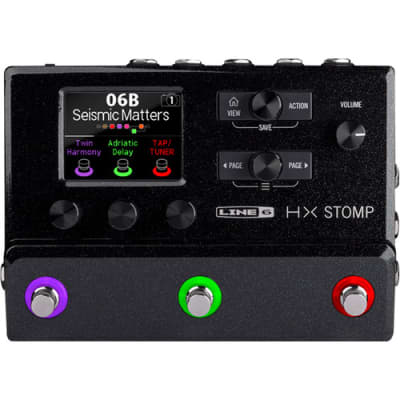 Line 6 HX Stomp Guitar Effects Pedal 284678 614252306973 image 1
