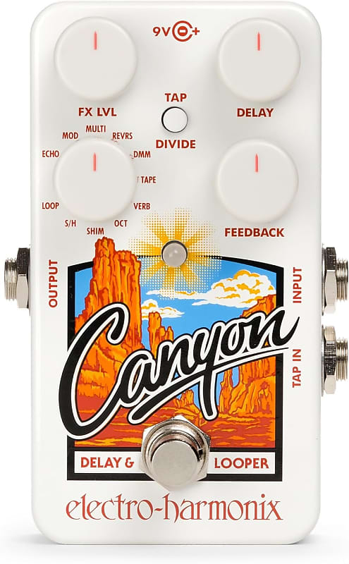 Electro-Harmonix Canyon Delay & Looper Pedal | Reverb