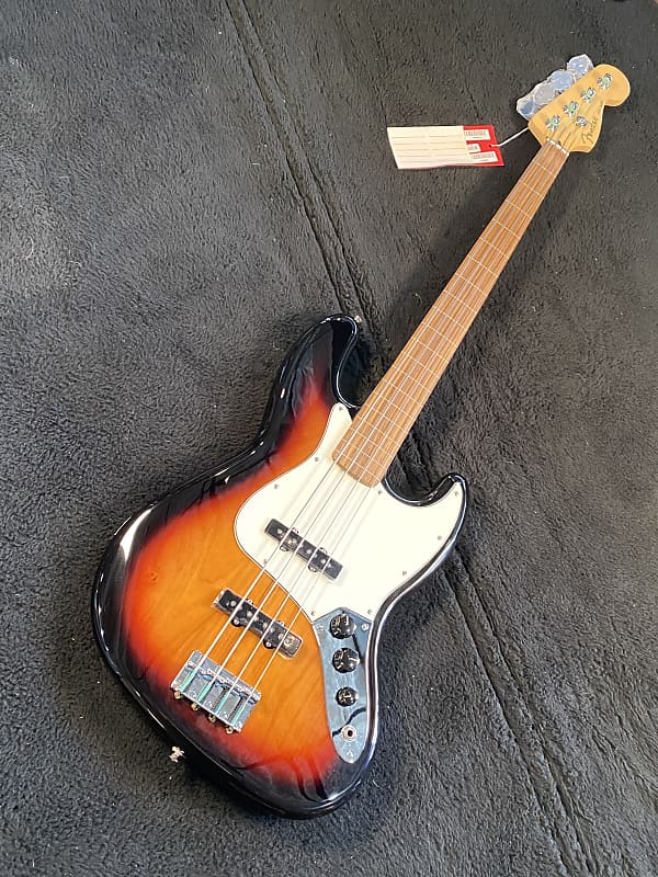 Fender Player Jazz Bass Fretless with Pau Ferro Fretboard 3-Color Sunburst #MX21271980 (8 lbs. 11.2 image 1