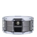 Ludwig drums Black Magic 6.5x14 tube lug snare drum Brass with chrome hardware
