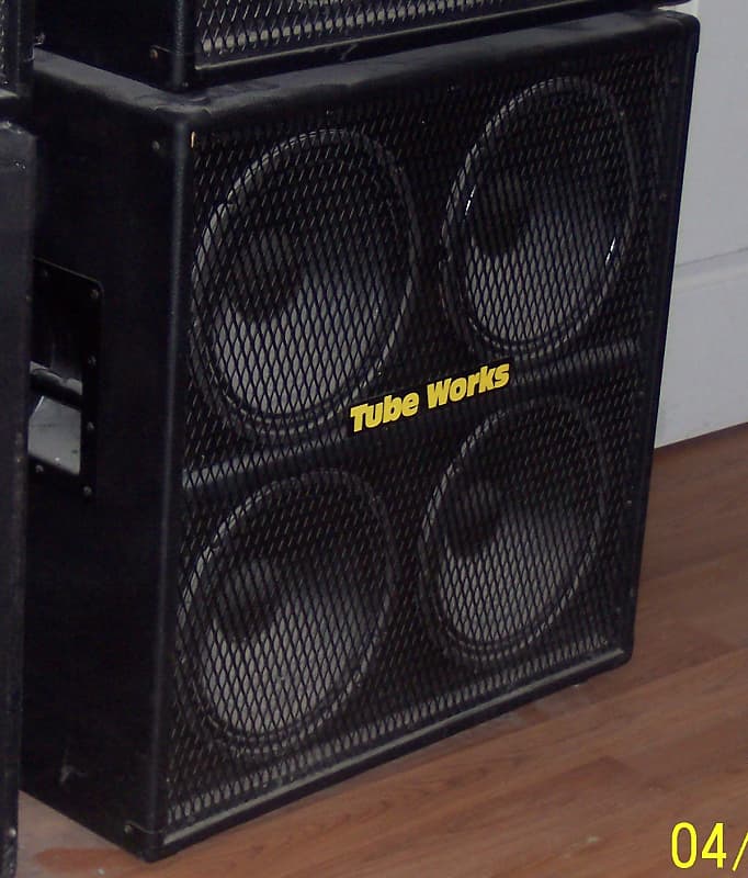 Tube Works 4x12 straight cabinet | Reverb