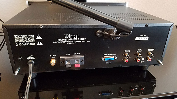 McIntosh MR 7083 AM/FM Stereo Tuner Mint Condition | Reverb