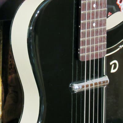 Danelectro '56 Baritone Electric Guitar -  Black w\Gig Bag image 3