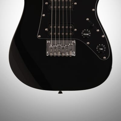 Ibanez GRGM21 GIO Mikro Electric Guitar, Black Night image 3