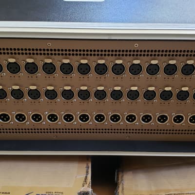 CADAC CDC Four Digital Mixing Console with the CDC I/O 3216 Stagebox 2012 Gold / Red image 8