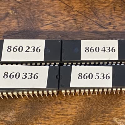 Latest OS & Firmware Korg DSS-1 ROM chips EPROM upgrade set