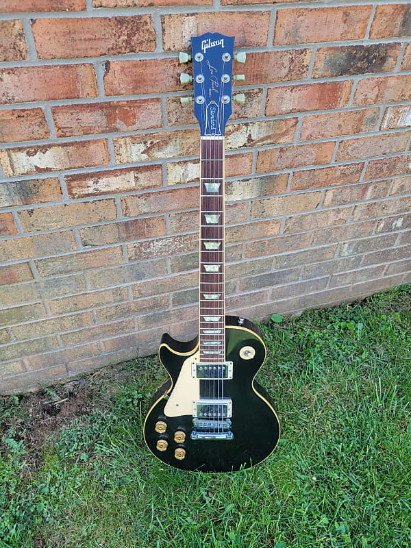 1994 Gibson Les Paul Standard Black Lefty Great Player & Sound