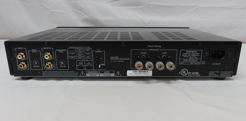 ステレオパワーアンプ　ONKYO integra ADM-30.1　中古品 ステレオパワーアンプ ONKYO integra ADM-30.1 中古品 Onkyo