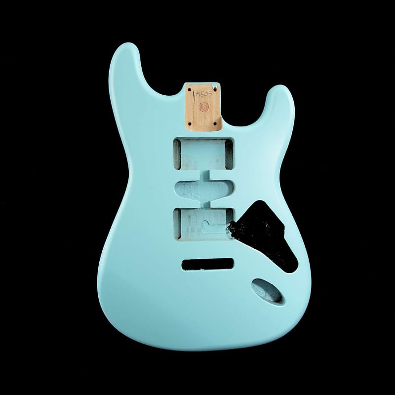 Tone Ninja Strat Body, Alder, Satin Nitro Daphne Blue