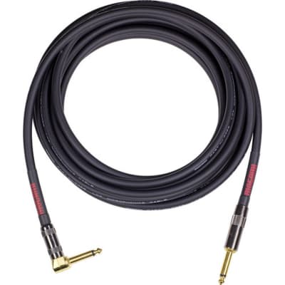 Mogami Overdrive Guitar Cable Right Angle to Straight - 20 ft image 2